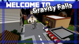 Mappa & Mod Gravity Falls per MCPE screenshot 0