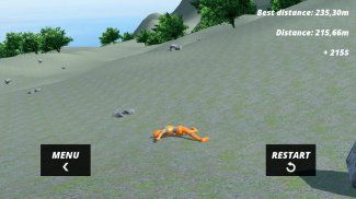 Motorcycle Ragdoll Fall screenshot 1