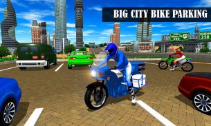 دراجة وقوف السيارات - سباق الدراجات النارية مغامرة screenshot 4