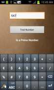 Prime Number Tester screenshot 1