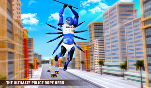 robot terbang polisi pahlawan tali kota kejahatan screenshot 0