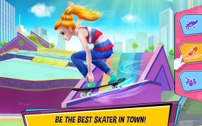Девушка-скейтер –Стань королевой скейт-парка! screenshot 0