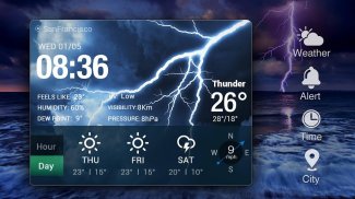 Real-time weather display screenshot 6