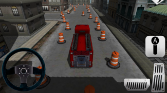 TruckFire - игра о парковке пожарной машины screenshot 1