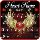 Red Heart Flame Keyboard ❤️