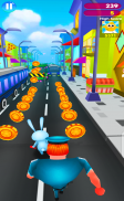 Rabbit Subway- New Rabbit Runner screenshot 2