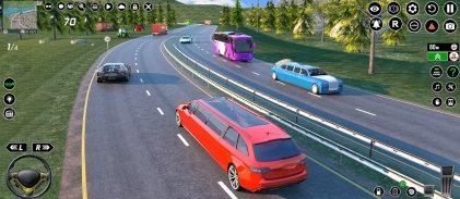 लिमोझिन टॅक्सी ड्रायव्हिंग गेम screenshot 0