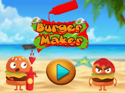 Burger Shop Restaurant : Burger Maker Cooking Game screenshot 2