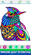 Glitter Color: Adult Coloring Book By Number Pages screenshot 3
