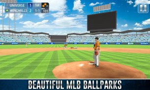 Real Baseball Pro Game - Homerun King screenshot 1