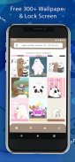 Cute Bear Cartoon Wallpaper HD screenshot 4