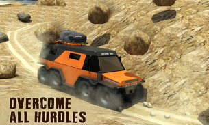 8 roda truk Rusia yang Simulator:Offroad Permainan screenshot 4