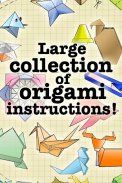 Instruções para Origami Free screenshot 1