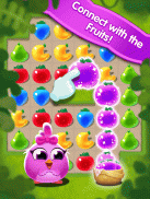 Chicken Fruit Splash - Line Match 3 screenshot 9