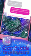 Клавиатура Emoji С Пузырьками screenshot 2
