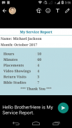 My Service Report screenshot 1