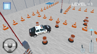 Real Police Car Parking Game screenshot 1