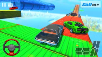 GT Car Stunt - Crazy Car Games screenshot 1