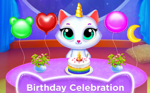 Unicorn Cat Princess Baby Game screenshot 4