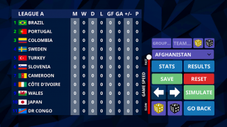 Simulateur de football international screenshot 5