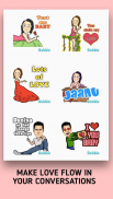 Romantic Stickers for WhatsApp - WAStickerApps screenshot 3