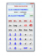 Twin Scientific Calculator screenshot 0