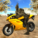 Motorbike Fantasy Warrior Jump Icon