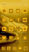 Golden Theme for Phone 8 screenshot 1