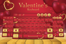 Valentine's  Keyboard screenshot 1