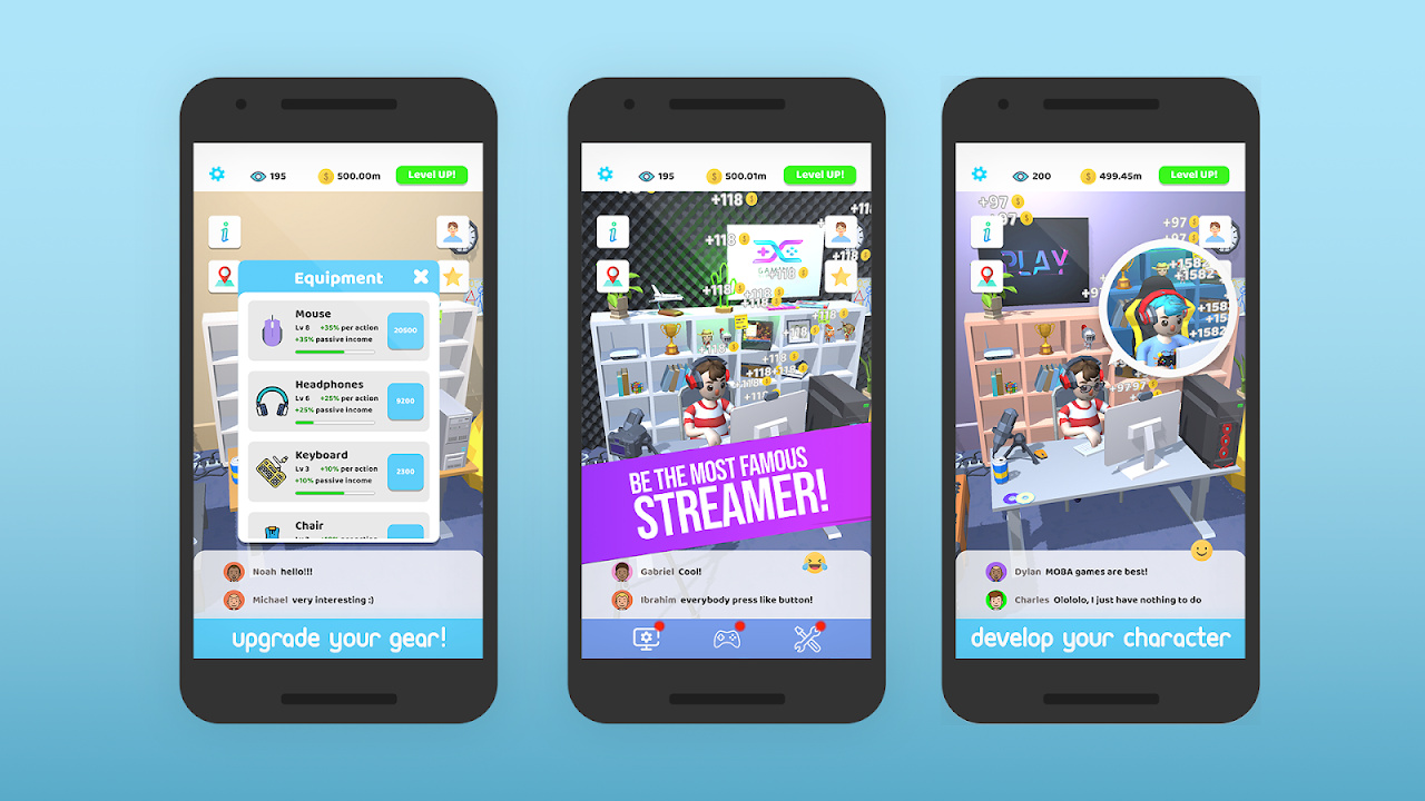 Idle Streamer! - APK Download for Android