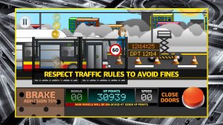 City Bus Driving Simulator 2D screenshot 6