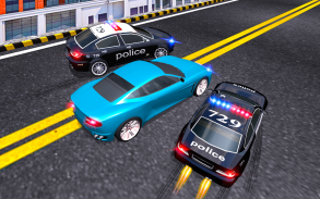 POLISI Mengejar Di Jalan raya Lalu lintas Simulato screenshot 6