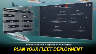 Warship Fleet Command : WW2 Naval War Game screenshot 1