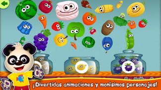 Juegos educativos para niños de 3 años! Funny Food screenshot 4