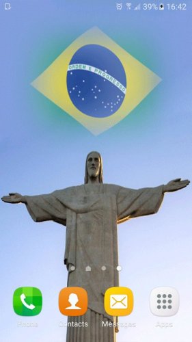 Brazil Flag Wallpaper 3d Image Num 39