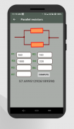 Kalkulator sirkuit elektronik screenshot 14
