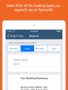 SportyHQ Bookings screenshot 0