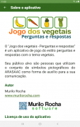 Jogo dos vegetais - Perguntas e respostas screenshot 5