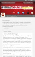 Private-Arbeitsagentur.eu screenshot 2