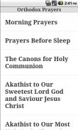 Orthodox Prayers Book screenshot 0