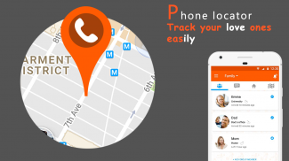 Locator โทรศัพท์มือถือและหมายเลขโทรศัพท์ screenshot 0