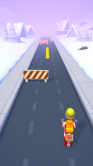 Paper Boy Race: lari & balap! screenshot 3