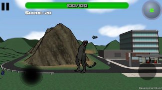 Attack of Giant Mutant Lizard screenshot 0