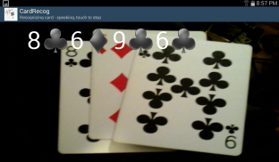 CardRecog Recognize Play Cards screenshot 3