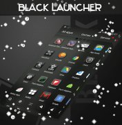 Black Theme Launcher screenshot 0