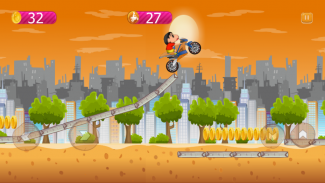 Shin Chan Bike Race screenshot 4