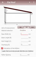 Calculation of the roof screenshot 3