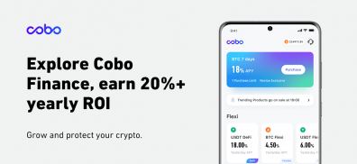 Cobo钱包:比特以太币数字虚拟货币，支持区块链PoS挖矿。专业的数字资产管理，独有POS 增益。 screenshot 0