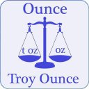 'Troy Ounce' and 'Ounce' (toz & oz) Convertor