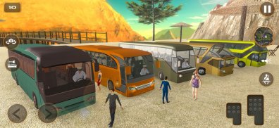 City Coach Bus Driving Games screenshot 2